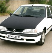 Resim Renault 19 Kaput Maskesi Sportif Görünüm Ve Etkili Koruma Suni Deri Kaplama 1 Adet 