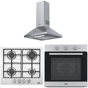 Resim Franke İnox Ankastre Set (FDL 6165 XS - FHNL 604 XS - FSL 82 H XS) 