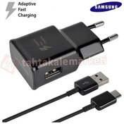 Resim Samsung Galaxy A8 2018 Hızlı Şarj Aleti+Şarj Kablosu 