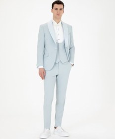Resim Pierre Cardin 50288078-Vr003 Erkek Smokin Açık Mavi 