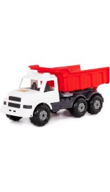 Resim Polesie Boran Kamyon Beyaz-Kırmızı 