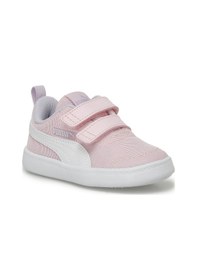 Resim Puma Courtflex V2 Mesh V Inf Pembe Kız Çocuk Sneaker 000000000101964321 Pembe - Beyaz 