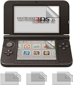 Resim Fenzer (3 Paket Nintendo 3DS XL Ekran Koruyucu için Tasarlanmıştır, Yüksek Çözünürlüklü Şeffaf Kalkan (PET) 