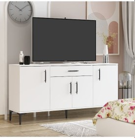 Resim Laura Konsol Beyaz 