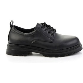 Resim Siyah Kadın Oxford Ayakkabı K01823060709 Siyah 