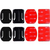 Resim Sjcam. Xiaomi Yi. Eken. Soocoo. Gopro 2 Oval 2 Düz Yüzey Bağlantı 