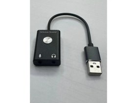 Resim Keepro Aivoice Ses Kartı Kablolu USB Ses Kartı Ses Çeviri Için USB Ses Kartı 