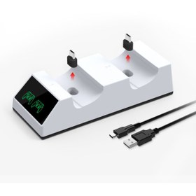 Resim WOTOBE Playstation 5 Dualsense Oyun Kolu Şarj Istasyonu 