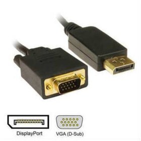 Resim Platoon 1.8 Metre Display Port To Vga display vga kablo displayport vga kablo 