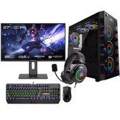 Resim LYSERG PB X-59RGB Kasa Ryzen 7 7800X3D 32 GB Ram 500 GB SSD Asus Dual RTX 4070 W11 + Full Set 