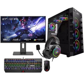 Resim LYSERG PB X-59RGB Kasa Ryzen 7 7800X3D 32 GB Ram 500 GB SSD Asus Dual RTX 4070 W11 + Full Set 
