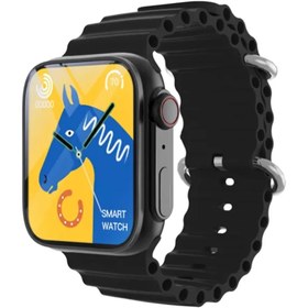 Resim Basriko VOROBELA Gs8+ Ultra Watch8 Ultra 49mm Vidalı (2.02) Siri Nfc Gps Siyah 