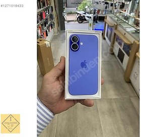 Resim Apple iPhone 16 İkinci El TR | 256 GB | Laciverttaş 