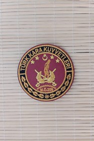 Resim İZMİR ASKERİ MALZEME K.K.K Nakis islemeli arma patch pec 