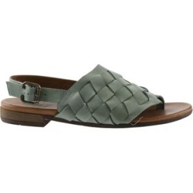 Resim Bueno Shoes Turkuaz Deri Kadın Parmak Arası Sandalet 