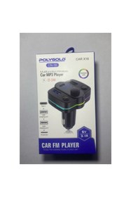 Resim Genel Markalar M44 Fm Handsfree Bluetooth Modülatör MP3 Player Type-C Çıkışlı Araç Şarj Aleti 