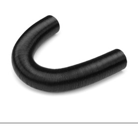 Resim Elioure 75 Mm Uzatılabilir Sıcak Soğuk Hava Borusu, Siyah, 30cm ve 60cm seçenekli 