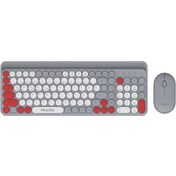 Resim Piranha 2381 Kablosuz Türkçe Q Klavye Ve Mouse Seti / Bluetooth & 2.4g / Windows - Macos/ios - Android 