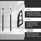 Resim 3 adet Göz Makyaj Aracı, Göz Farı Yardımcısı, Çok Fonksiyonlu Göz Makyaj Araçları, Hızlı Makyaj Şablonu, Kadınlar ve Başlangıç Seviyesi için Uygun, Profesyonel Sonuçlar Olmadan Kolayca Oluşturun, Her Zaman Makyaj Uygulayabilirsiniz 