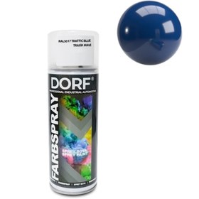 Resim dorf Trafik Mavi Sprey Boya Vernikli Akrilik Ral5017 400Ml 