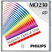 Resim Philips 230mb Manyetik Optik Disk 