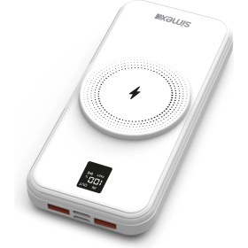 Resim Simex 10.000 mAh Magsafe Powerbank- Dahili Kablolu - 22.5W Hızlı Şarj Dijital Göstergeli S-33 