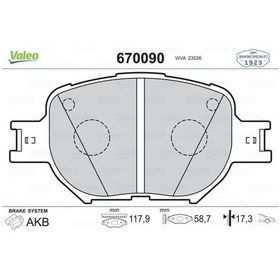 Resim VALEO 670090 Ön Balata Celıca (99-02) 