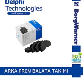 Resim Vw Golf 6 2008-2012 Delphi Arka Fren Balatası 