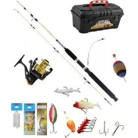 Resim Tekne Ve Kıyıdan Kullanıma Uygun Olta Takımı Seti 150 Cm 