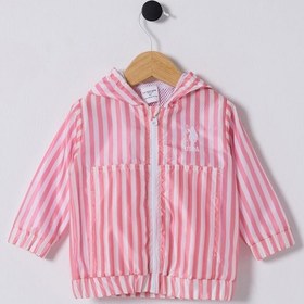 Resim U.s. Polo Assn. Kız Bebek Yağmurluk Pembe-1676 Pembe 