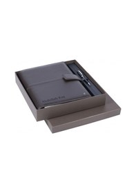 Resim İsme Özel Scrikss Mini Pen Siyah & A5 Ajanda Soft Kahverengi 