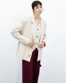 Resim Daisy Blazer - Krem - KREM / S 