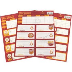 Resim Galatasaray Okul Eti̇keti̇ Programli 3 Lü 463643 25 