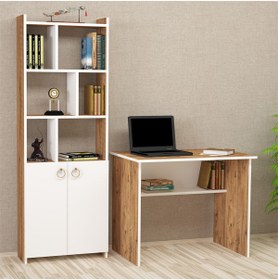 Resim Kalender Dekor Ellen Snow 90 Cm Çalışma Masası Takımı El02 