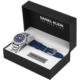 Resim Daniel Klein Dk.1.13980.8 Çift Kordon Erkek Kol Saati Beyaz 