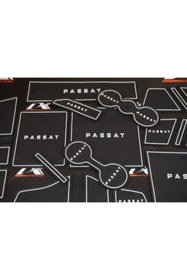 Resim Volkswagen Passat Dk Tuning Vw Passat 2019 Araç Içi Silikon Kaymaz Ped Kaplama Seti 