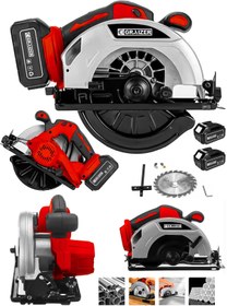 Resim Graizer Alman Lazerli Metal Şanzuman Sunta Kesme Daire Testere Makinesi 