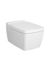 Resim VitrA Metropole Asma Klozet 7672b003-1687 Rim-ex - Gizli Montajlı - 56 Cm - Taharet Borulu - Entegre Musluklu - Taharet Borusu Girişi Sıva Altı Uygula 