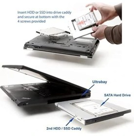 Resim Storemax 12.7mm HDD Caddy DVD SSD Kutu Sata CD Kızak Ikinci Harddisk Laptop 4717 