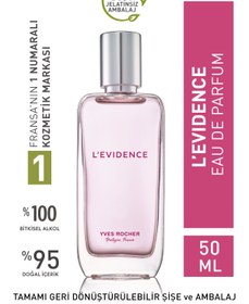Resim Yves Rocher Etkileyici Zarif Çekici Ve Güzel Koku L'Evidence - EDP - 50 ml NATURAL B 