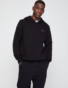 Resim Slogan Baskılı Sweatshirt Kapşonlu 
