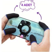 Resim LaraThec Pubg Parmaklık Eldiveni Keskin Kontrol ve Konfor Oyun Dayanıklı Oyuncu Te 