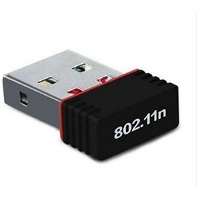 Resim Wi-Fi USB Adaptör Wireless Alıcı 2.4 Ghz 300Mbps Laptop 