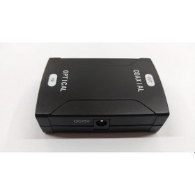 Resim Optical In - Coaxial Out Dijital Ses Çevirici - Siyah 