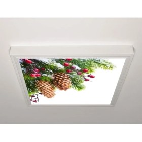 Resim Gök Panel 60X60 LED Panel Sıva Üstü Desenli Tekli 46511025SU 