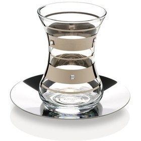 Resim Kcd Hera Platin 12 Parça 6 Kişilik Çay Takımı 