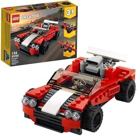 Resim LEGO® Creator 31100 3’Ü 1 Arada Spor Araba 134 Parça 