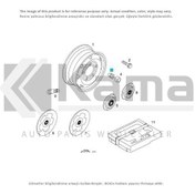 Resim 4500122 Bijon Somunu Opel Movano İthal 