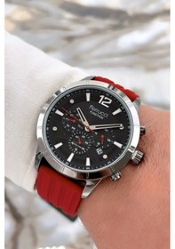 Resim Ferrucci Function Erkek Kol Saati Silikon Kordon Bileklik 3atm Kırmızı Sdfer065 Kırmızı 