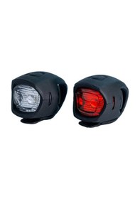 Resim Zozo Çakarlı Silikon Far Seti Jy-3204 Siyah 